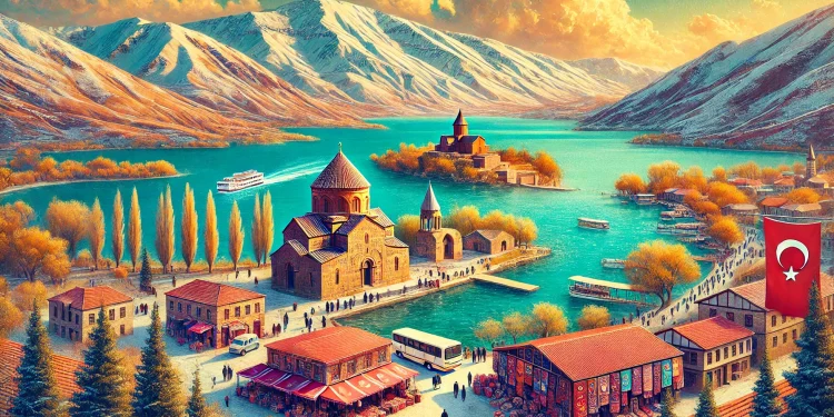 جاهای دیدنی وان ترکیه با عکس