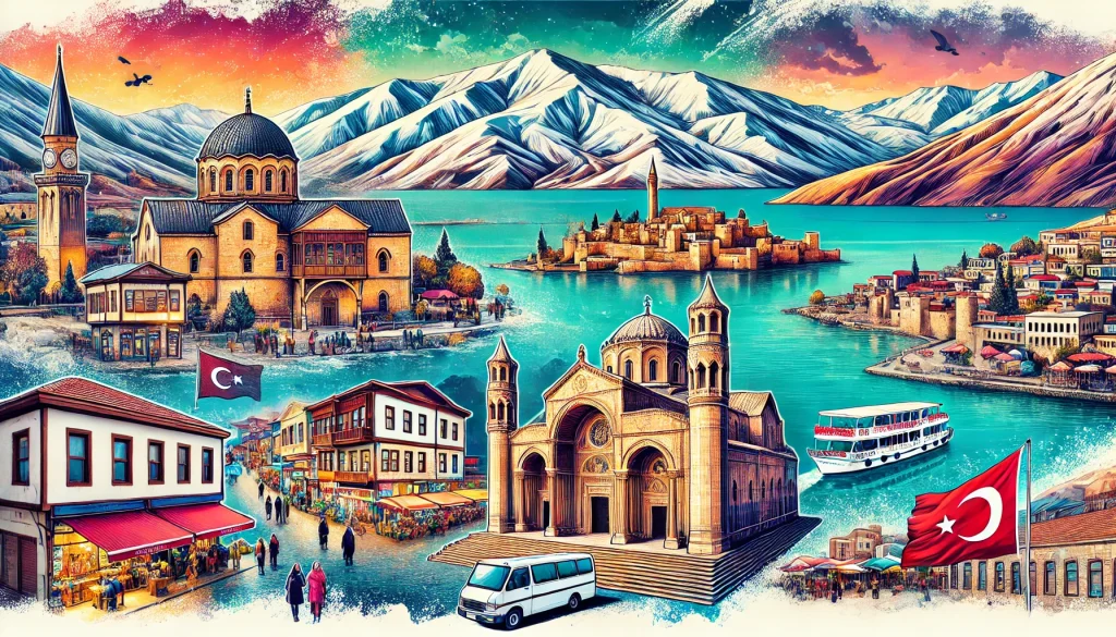 جاهای دیدنی وان ترکیه با عکس