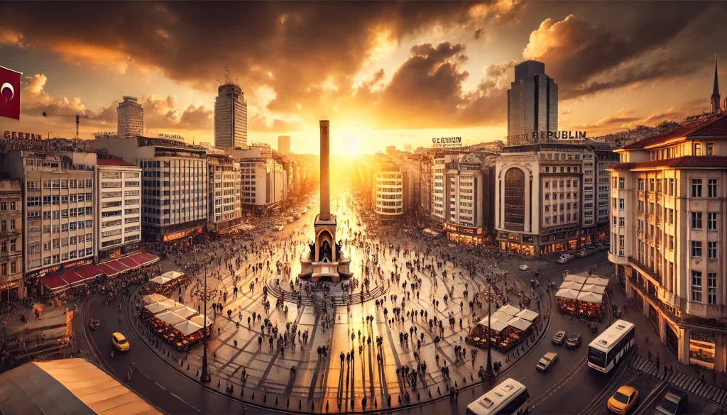 میدان تکسیم در قسمت اروپایی است یا آسیایی؟