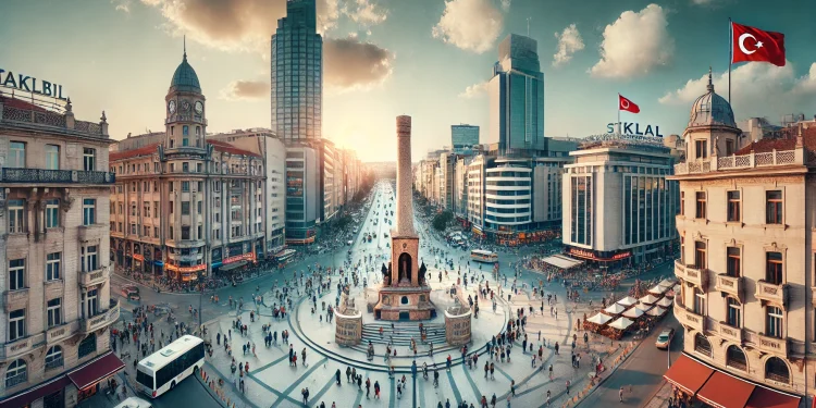 میدان تکسیم در قسمت اروپایی است یا آسیایی؟