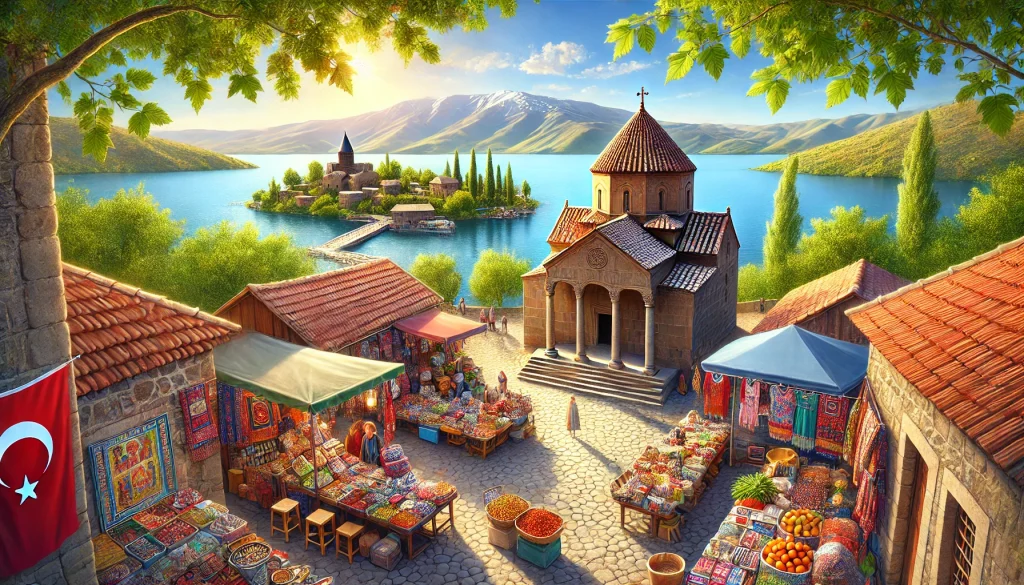 جاهای دیدنی وان ترکیه در تابستان