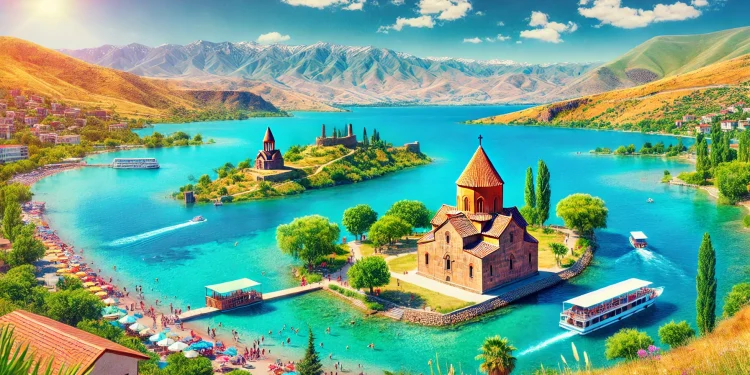جاهای دیدنی وان ترکیه در تابستان