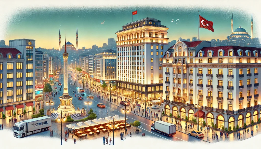 بهترین هتل 5 ستاره استانبول در میدان تقسیم