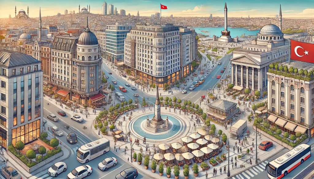 بهترین هتل 5 ستاره استانبول در میدان تقسیم