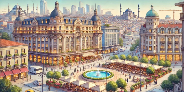 بهترین هتل 5 ستاره استانبول در میدان تقسیم