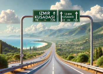 فاصله ازمیر تا کوش آداسی