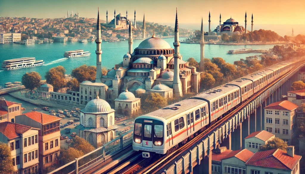 جاهای دیدنی استانبول با مترو
