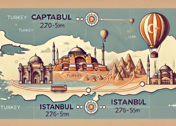 فاصله کاپادوکیا تا استانبول